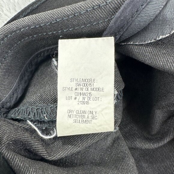 Helmut Lang Black Slim Pants Women’s Size 30 Made In USA - Picture 7 of 9